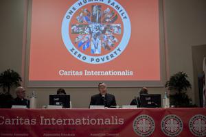 Opening of General Assembly of Caritas Internationalis - May 2011 - Rome, Cardinal Oscar Andres Rodriguez Maradiaga: President of Caritas Internaional. Credits: Elodie Perriot / Caritas