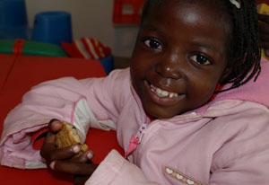 How Mosipho got her smile back Credits: Hough/Caritas