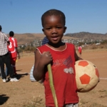 Ready to play for peace in the townships of Pretoria. Credits: Antoine Soubrier/Caritas South Africa