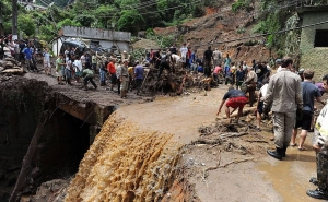 Rescue and aid operations are difficult as access to the affected mountainous areas around 100 kilometres north of Rio remains limited. Credits: Caritas Brazil