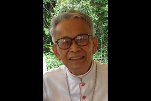 Bishop Michael Bunlen Mansap served as Vice President of Caritas Internationalis for the Asia and Oceania Regions from 1979 to 1984. Credits: Caritas 