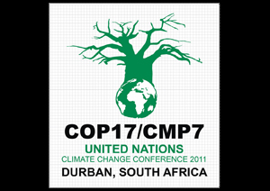 Twenty Caritas delegation will be taking part in several events in Durban in focusing on the impact of climate change in Africa. Credits: Courtesy of COP17/CMP7 brand