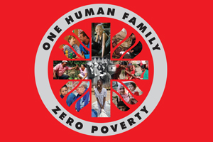 Caritas believes zero poverty is possible if we act as one human family. Credits: Caritas