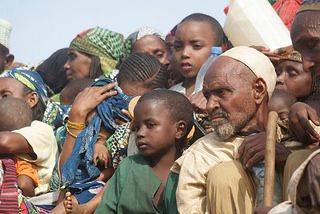 Muslims flee Bouar in Central African Republic. Credit Aurelio Gazzera/Caritas