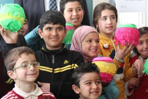 Caritas aims to provide a normal environment for Syrian children to learn. Photo by Caritas Jordan.