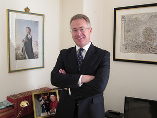 British Ambassador to the Holy See Nigel Baker . Credit: British Embassy to the Holy See