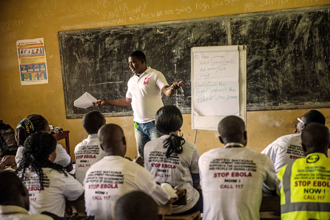 Caritas fighting Ebola in Sierra Leone