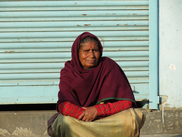 Caritas in Nepal gives women small loans so they have income-generation options at home and don't have to leave their families. Photo by Sheahen/Caritas