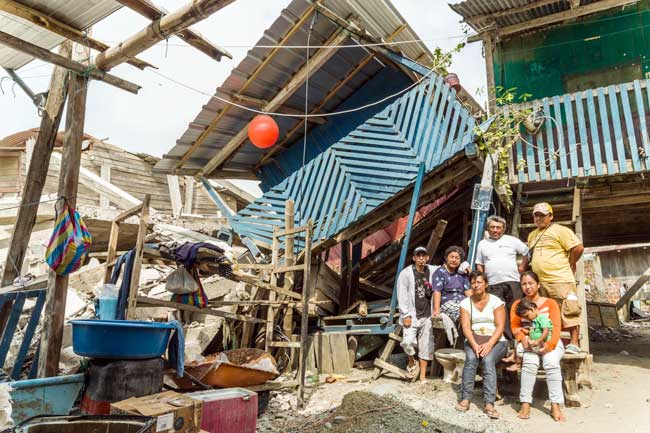 La Iglesia y Caritas fortalecen las comunidades afectadas en Ecuador