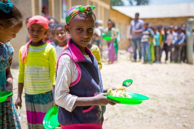 Danait and other students at Holy Trinity primary school benefit from a church-sponsored feeding programme. It’s a lifeline for the children and also stops them from dropping out of school. “Many of the children came without eating breakfast. They were hungry and not able to do their best in class,” says Father Solomon from the Adigrat Diocese 