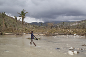 Hurricane Matthew devastated southern Haiti. Copyright: Marie Arago/Catholic Relief Services