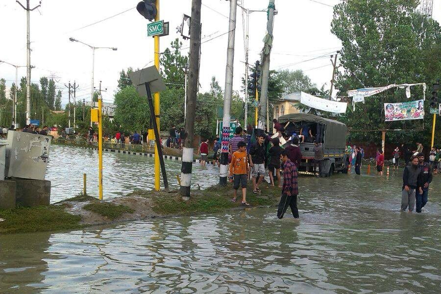 Interminables inondations en Inde et au Pakistan