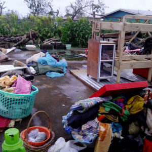 Déblayer le Vanuatu après la tempête