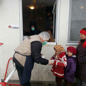 Caritas helps vulnerable people suffering from cold winter