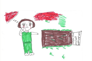 What is their tomorrow going to be: Drawings from Syrian children