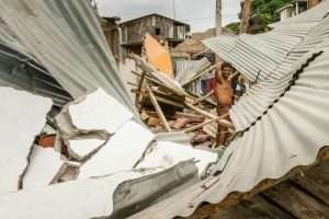 Level of damage in Ecuador overwhelming