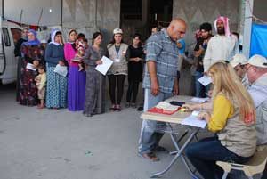 Caritas ayuda a los desplazados en el norte del Kurdistán iraquí