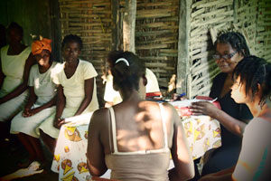In southern Haiti mothers are at the heart of development strategy