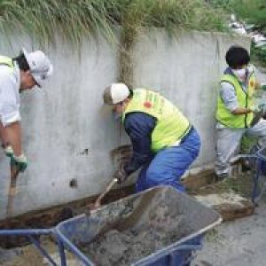 Zona del tsunami: Un día en la vida de un voluntario de Caritas Japón