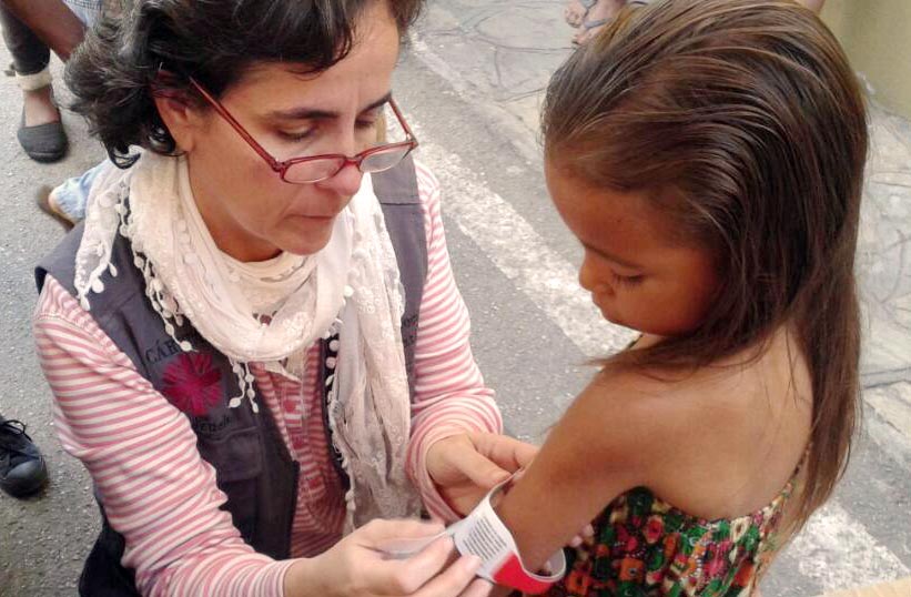 One in ten children surveyed by Caritas in Venezuela are suffering from malnutrition. 