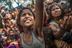 Rohingya refugee children in Bangladesh in urgent need