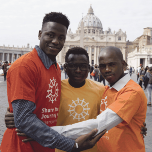 Young migrants join Caritas for the launch of the ‘Share the Journey’ campaign