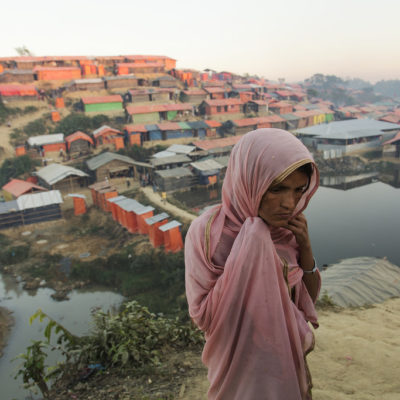 A hard year ends in a Rohingya refugee camp