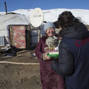 Respuesta de Caritas a dzud en Mongolia