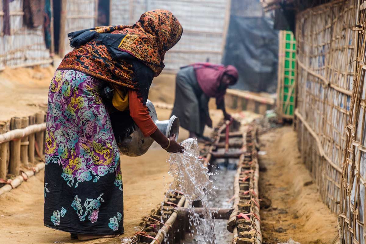 Caritas aide les Rohingyas à se préparer à la mousson et aux cyclones