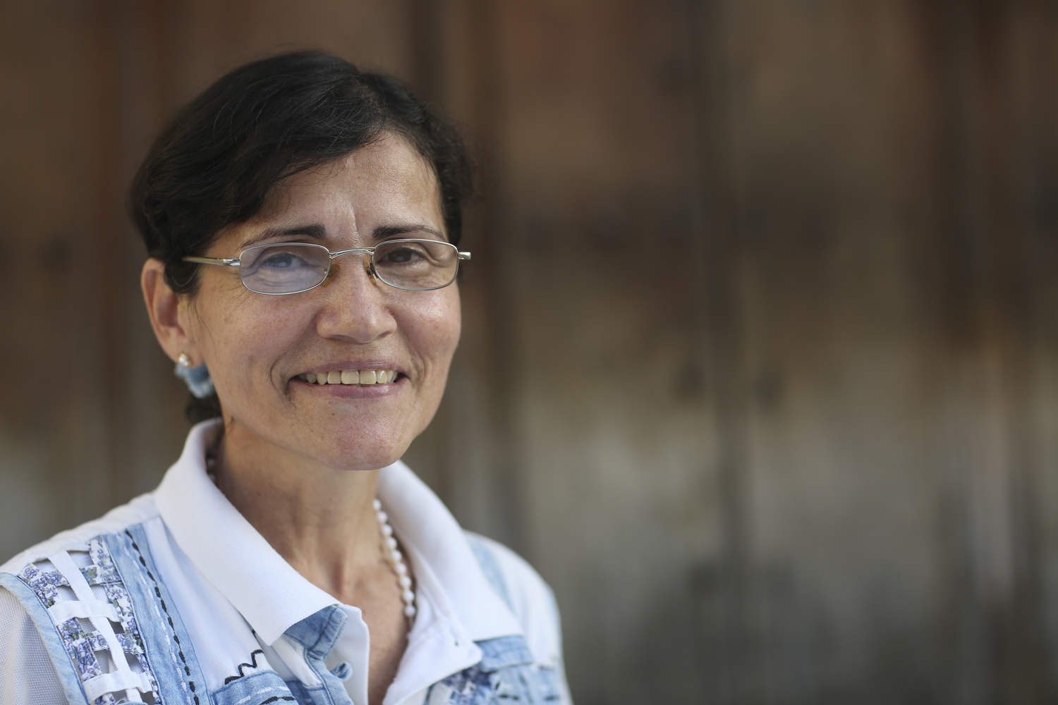 Dr. Albina Rosas volunteers to do nutrition monitoring for Caritas Venezuela.