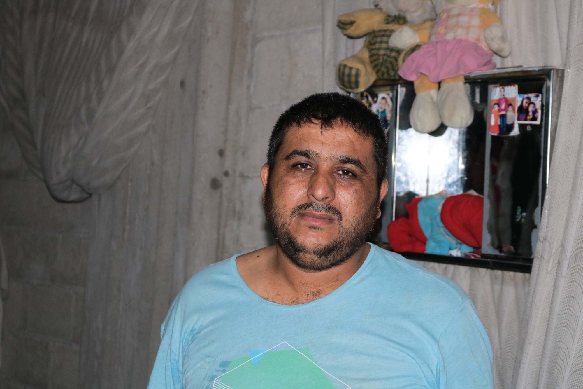 Caritas Syria helped Khalifeh after his heart attack.