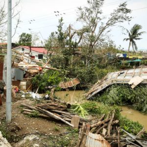 Philippines Typhoon causes major damage