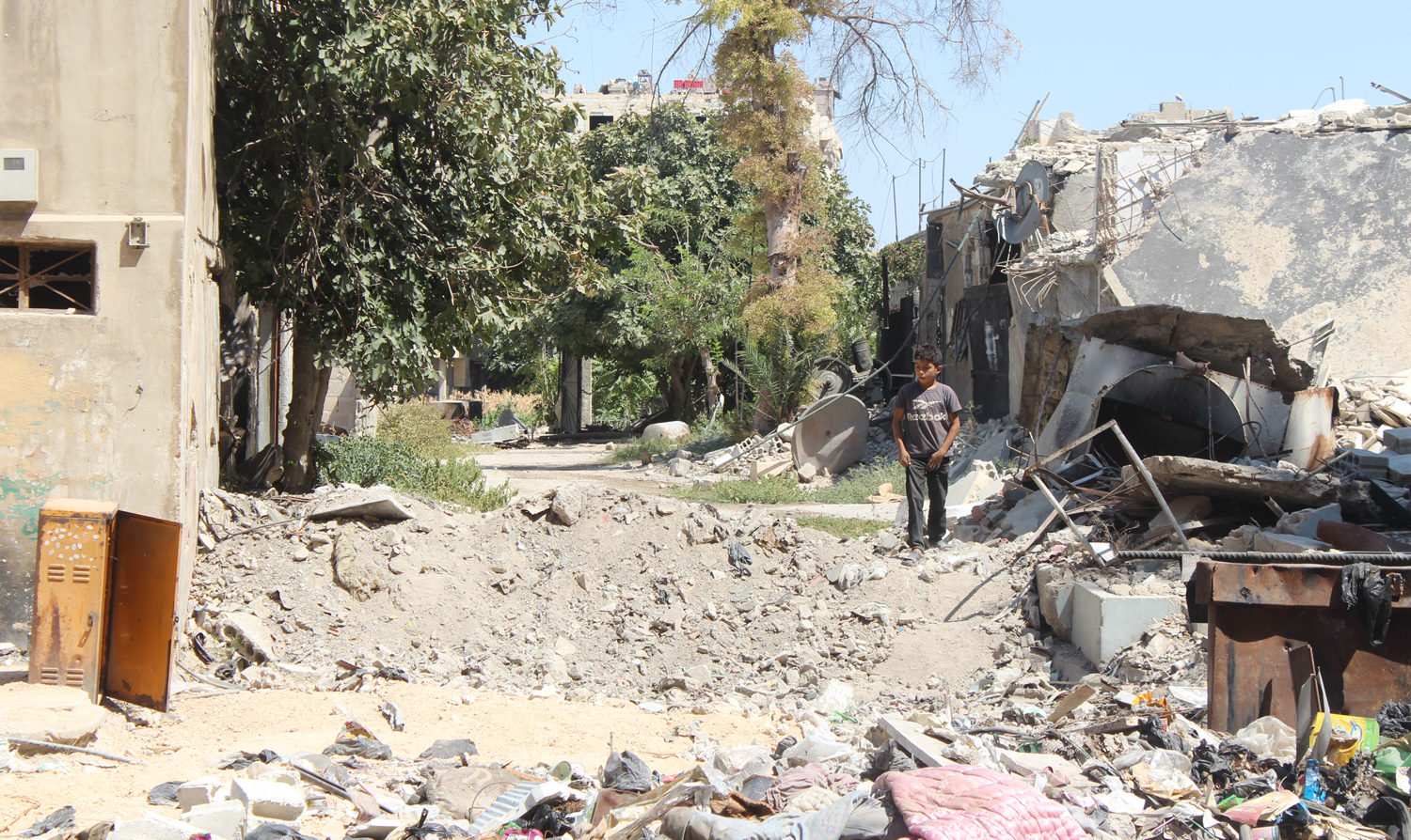 Ayuda para Guta, Siria, devastada por el asedio más largo de la historia moderna