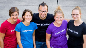 Representatives from young Caritas Tirol.