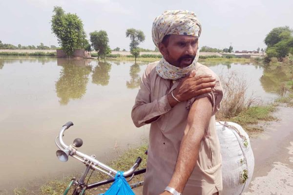 Caritas lucha contra las inundaciones en Pakistán