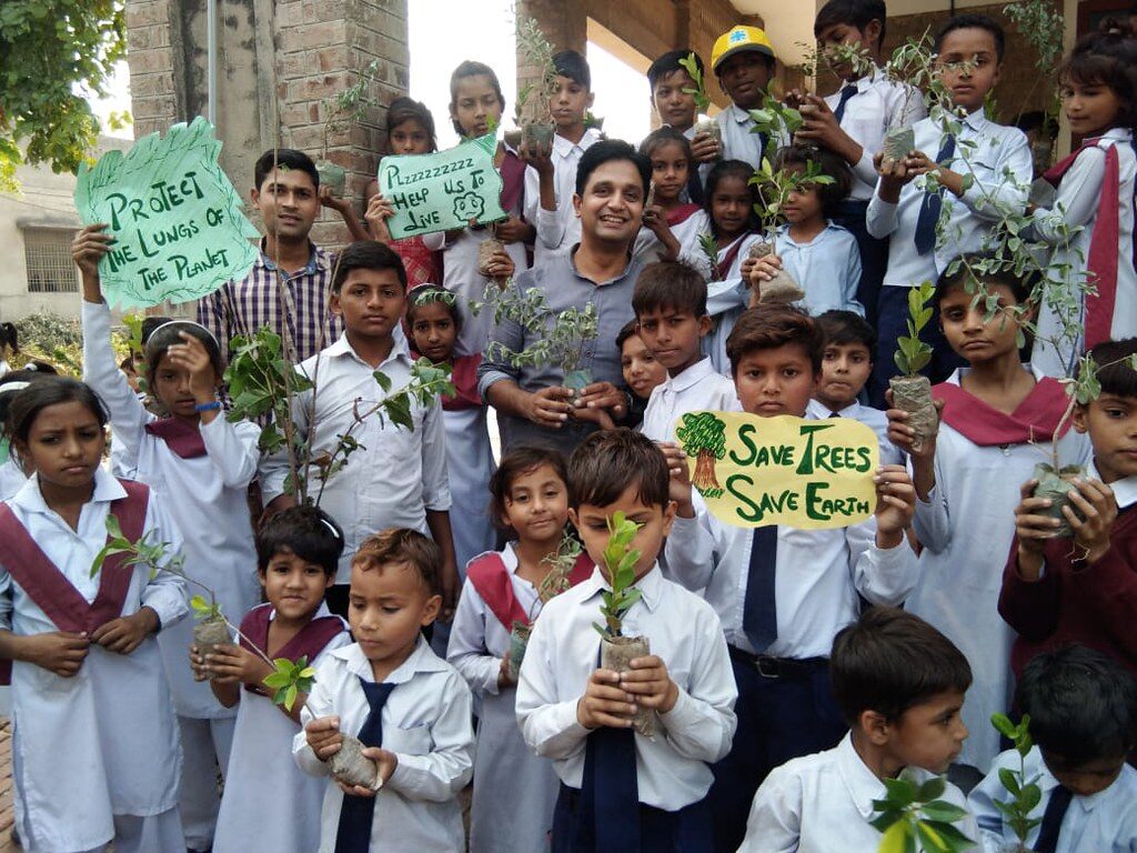 Caritas Pakistan mobilised schools, religious orders and association to plant one million trees