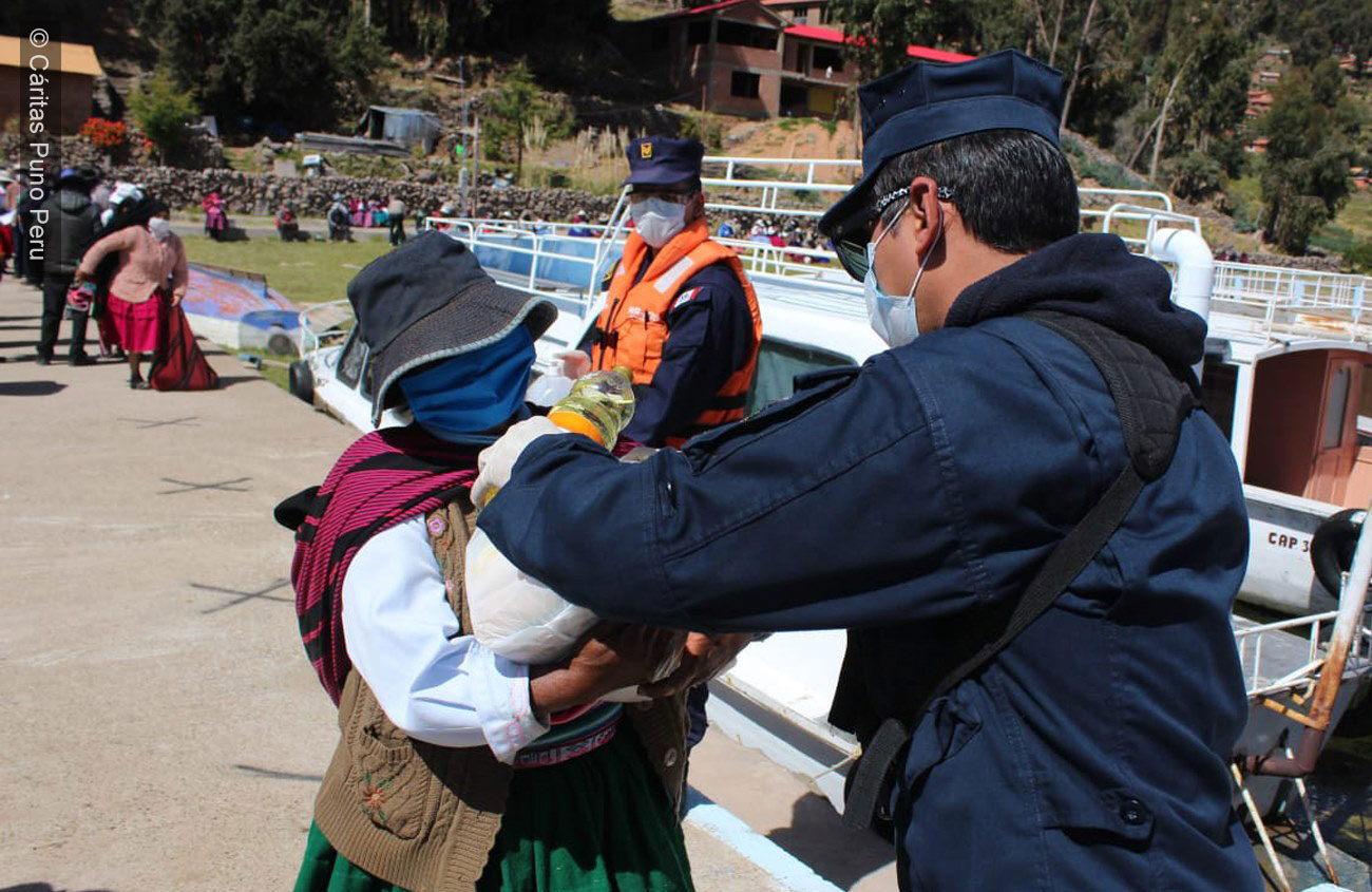 COVID-19 au Pérou: solidarité et signe d’espoir