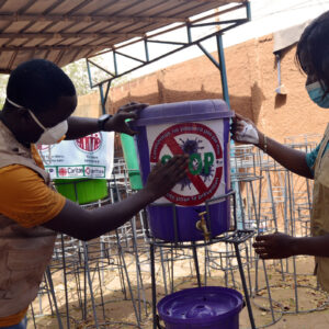 Caritas Niger ensuring people wash hands to save lives in COVID-19 fight