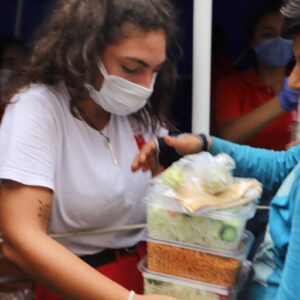 Caritas Lebanon youth help serve communities following Beirut blasts