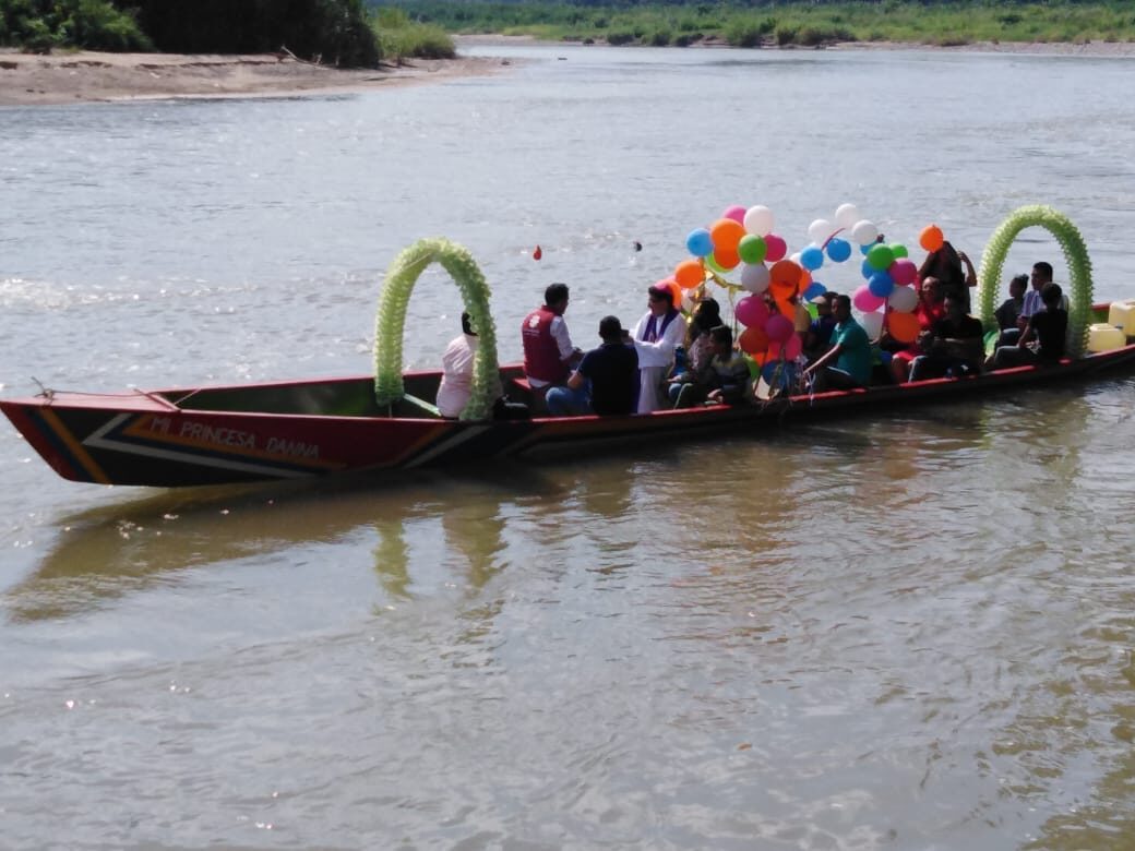 Caritas Colombia building peace through river-side community
