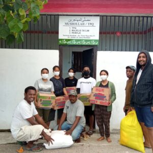 INDONESIA: Jóvenes voluntarios prestan apoyo crucial a la respuesta de Caritas al ciclón Seroja