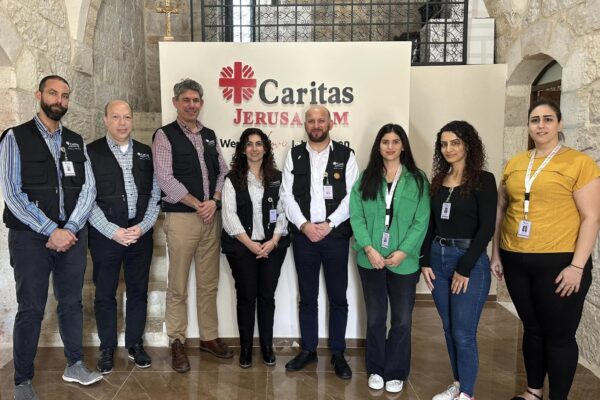 Caritas Internationalis secretary general visits the Holy Land