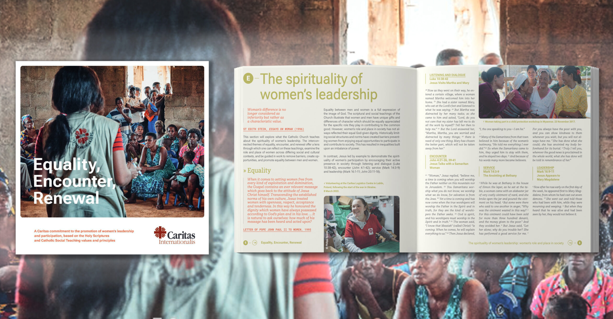 Caritas Internationalis launches a new resource to promote women’s leadership