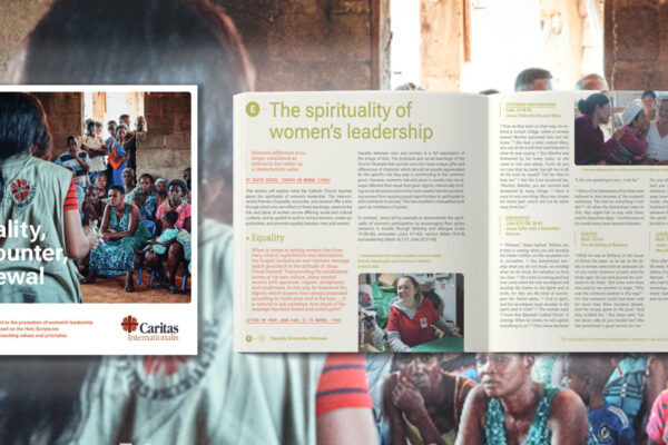 Caritas Internationalis launches a new resource to promote women’s leadership